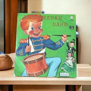 Vintage Vinyl Record Nursery Rhyme Songs Peter Pan Retro Nostalgic 78 RPM